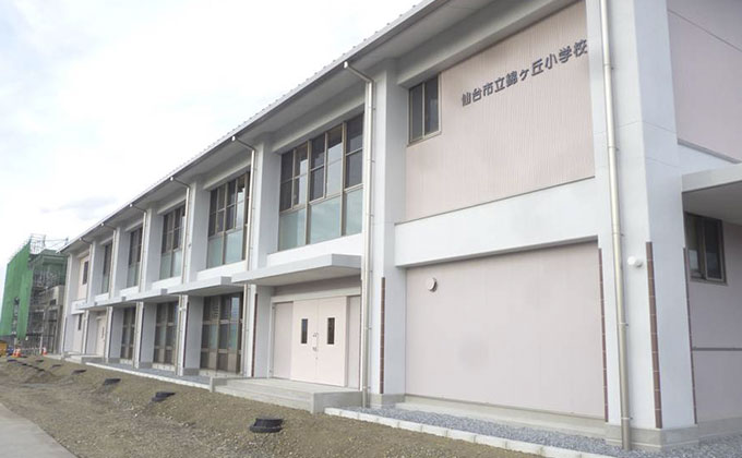 仙台市立錦ケ丘小学校屋内運動場新築電気設備工事