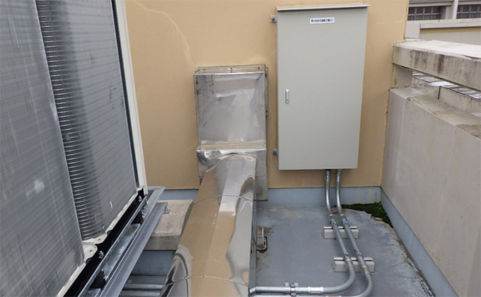 仙台市立仙台工業高等学校空調設備設置に伴う電気設備工事